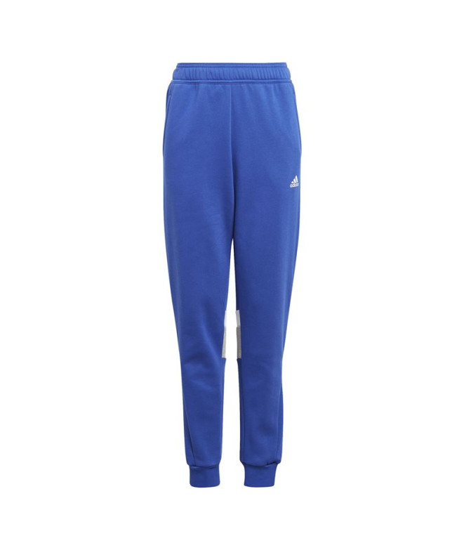 Pantalones adidas 3 Bandas Tib Pt Infantil Azul