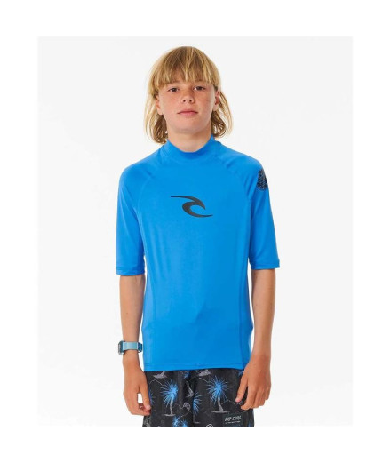 Licra de Surf Rip Curl Brand Wave pf Niño Azul
