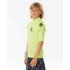Licra de Surf Rip Curl Brand Wave Upf S/S- Niño Amarillo