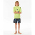 Licra de Surf Rip Curl Brand Wave Upf S/S- Niño Amarillo
