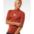 Licra de Surf Rip Curl Waves Upf Perf S/S Hombre Rojo