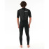 Neopreno de Surf Rip Curl Omega 22Es Bz Ss/L Steamer Hombre Negro