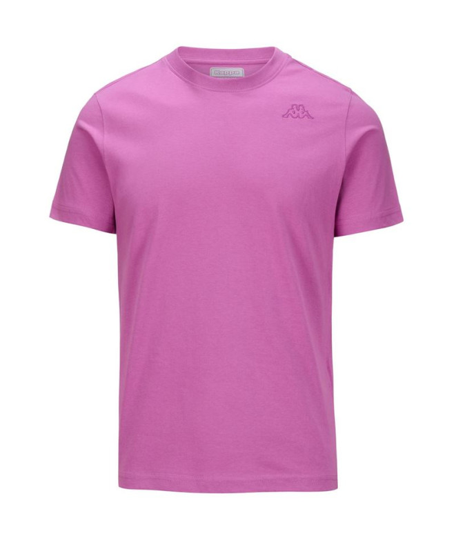 Camiseta Kappa Cafers Slim Hombre Violeta