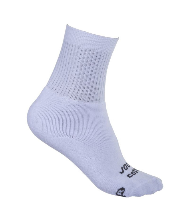 Calcetines Joluvi Cotton Plus 2p Blanco