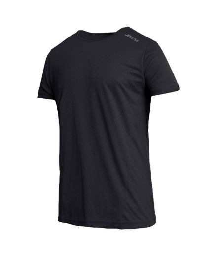 Camiseta de fitness Joluvi Runplex Hombre Negro