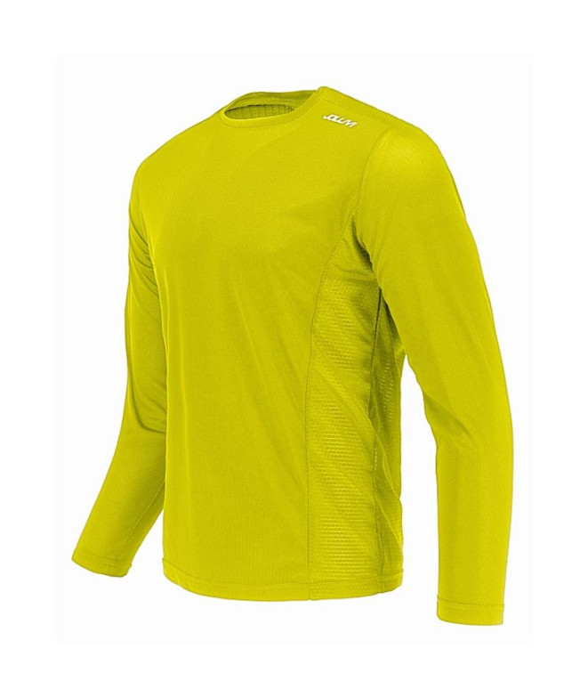 Camiseta de running Joluvi Duplex Long Amarillo...
