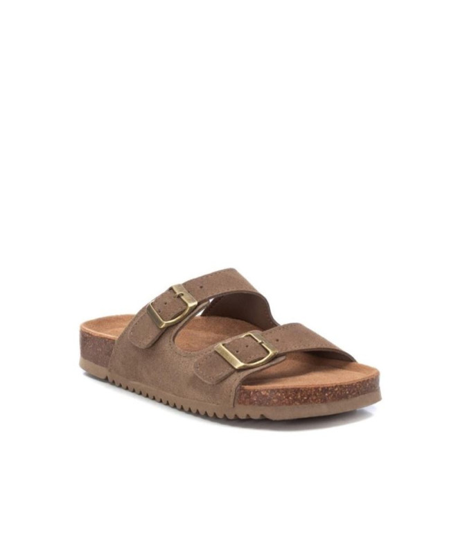 Chanclas XTI  Serraje Mujer Taupe
