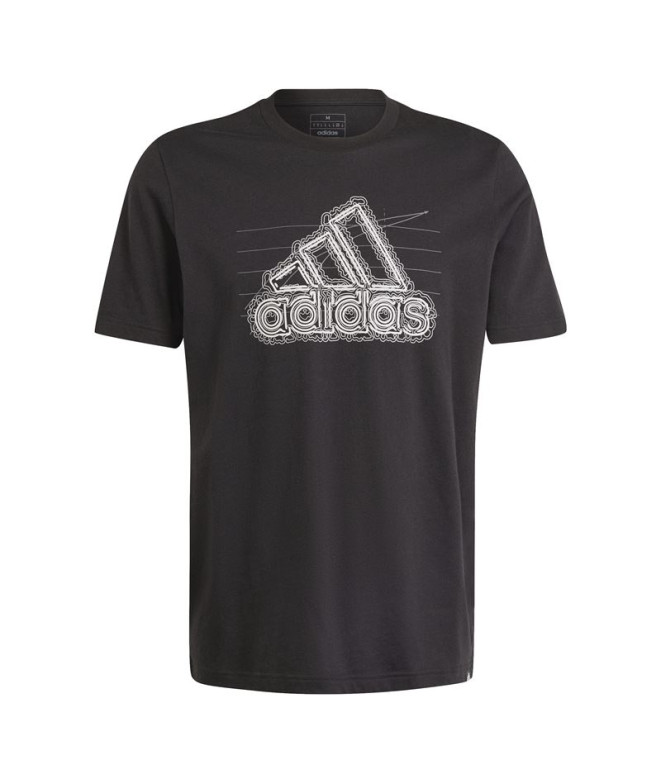 Camiseta adidas Growth Bos Hombre Negro