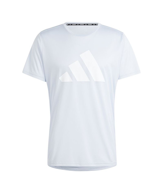 Camiseta de Running adidas Run It Hombre Azul