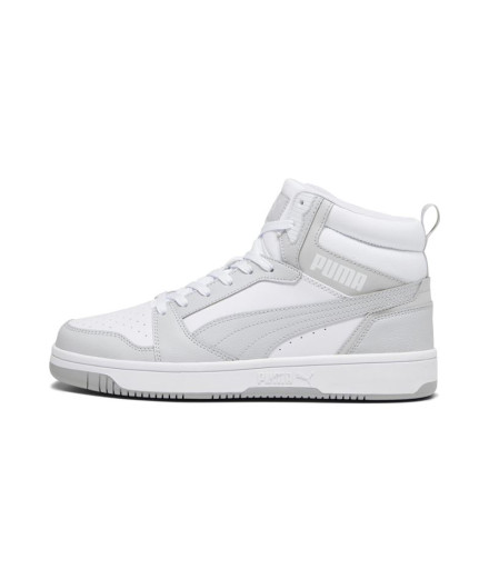 Zapatillas Puma Rebound V6 Hombre Blanco Negro