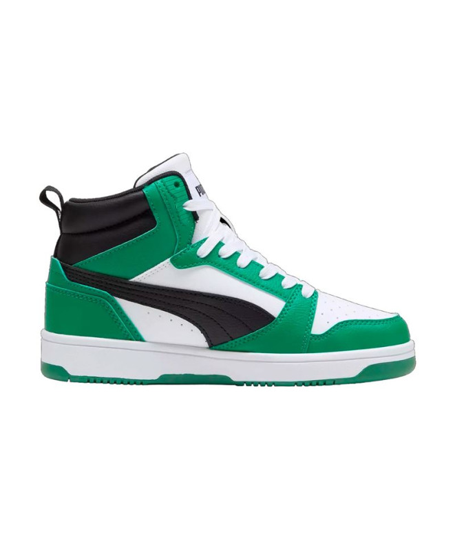 Zapatillas Puma Rebound V6 Blanco Infantil