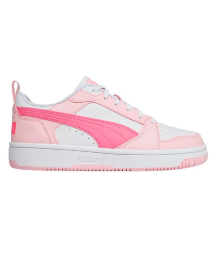 Zapatillas Puma Rebound V6 Blanco Fast Infantil
