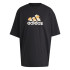 Camiseta adidas Flower Pack Bos Mujer Negra