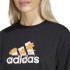 Camiseta adidas Flower Pack Bos Mujer Negra