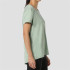 Camiseta de Montaña +8000 Acacia Verde Bicolor Mujer