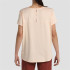 Camiseta de Montaña +8000 Acacia Naranja Pastel Bicolor Mujer