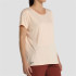 Camiseta de Montaña +8000 Acacia Naranja Pastel Bicolor Mujer