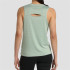 Camiseta de Montaña +8000 Almen Verde Bicolor Mujer