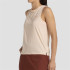 Camiseta de Montaña +8000 Almen Naranja Pastel Bicolor Mujer