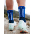 Calcetines de Trail Compressport Ultra V2.0 Dazzling Azul