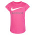 Camiseta Nike Swoosh Just Do It Niña Rosa