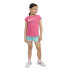 Camiseta Nike Swoosh Just Do It Niña Rosa