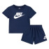 Conjunto Nike Club & Short Set Infantil Navy