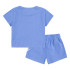 Conjunto Nike Club & Short Set Infantil Lila