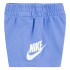 Conjunto Nike Club & Short Set Infantil Lila