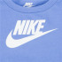 Conjunto Nike Club & Short Set Infantil Lila