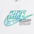 Camiseta Nike Futura Micro Text Niño Blanco