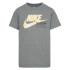 Camiseta Nike Futura Micro Text Niño Gris