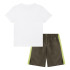 Conjunto Nike Nsw Club Woven Short Set Niño Khaki