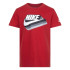 Camiseta Nike Gradient Futura Ss Niño Rojo