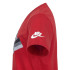 Camiseta Nike Gradient Futura Ss Niño Rojo