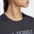 Camiseta de Senderismo adidas Mt Log Tech Mujer Negro