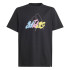 Camiseta adidas Gfx Illustrated Infantil Negro