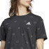 Camiseta adidas Essentials Monogram Hombre Negro