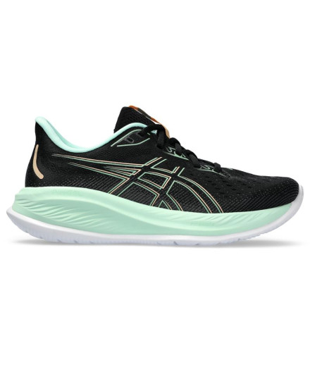 Zapatillas de Running ASICS Gel-Cumulus 26 Mujer Negro/Menta