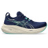 Zapatillas de Running ASICS Gel-Nimbus 26 Mujer Azul/Verde