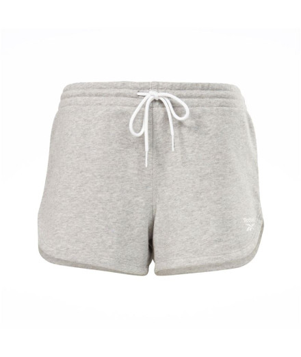 Pantalón Reebok Identity French Terry Short Mujer Gris