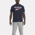 Sudadera Reebok Identity Big Stacked Logo Hombre Marino