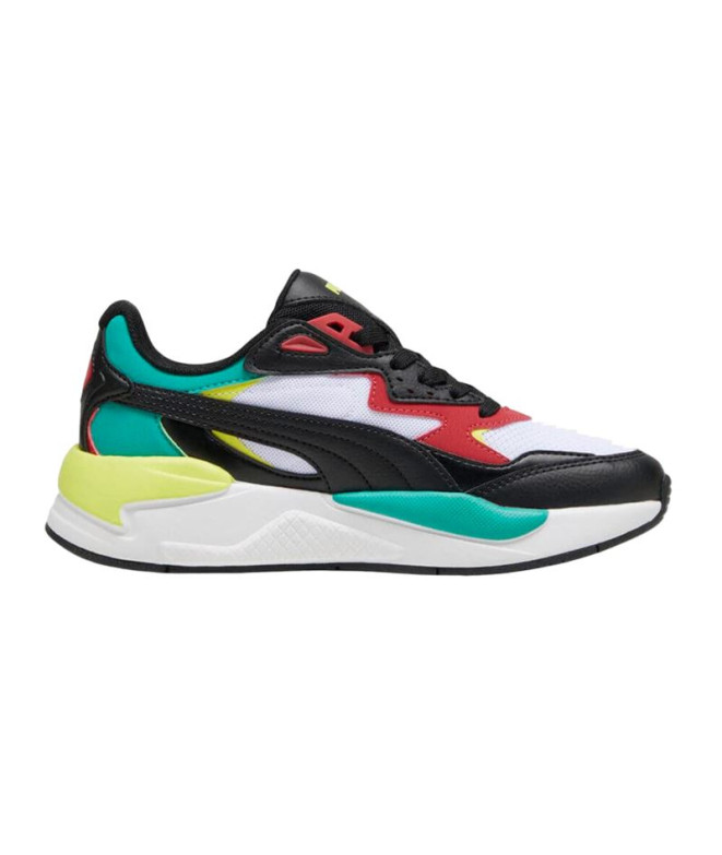 Zapatillas Puma X-Ray Speed Blanco Negro Infantil