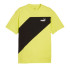 Camiseta Puma POWER Colorblock Amarillo Hombre