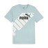 Camiseta Puma POWER Graphic Hombre Turquesa