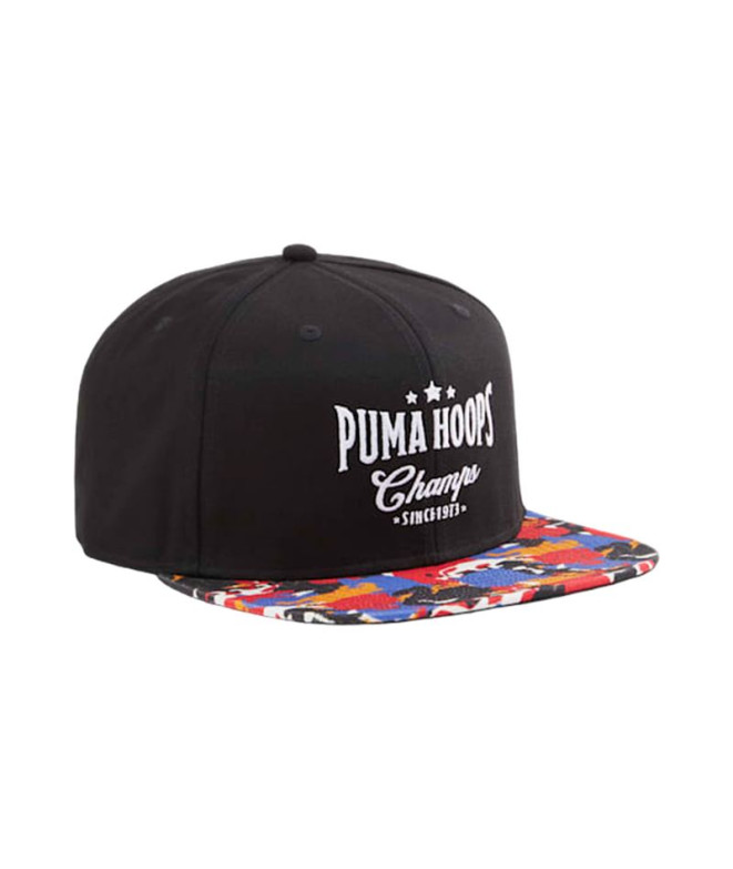 Gorra de Baloncesto Puma Basketball Pro FB Negro