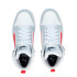 Zapatillas Puma Rebound V6 Mid Gris Infantil