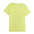 Camiseta Puma Essential BLOCK Negro/Amarillo Infantil