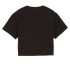 Camiseta Puma Girls Cropped Negro Infantil