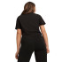Camiseta Puma Girls Cropped Negro Infantil